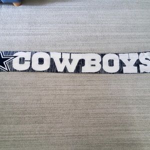 Cowboys scarf!
